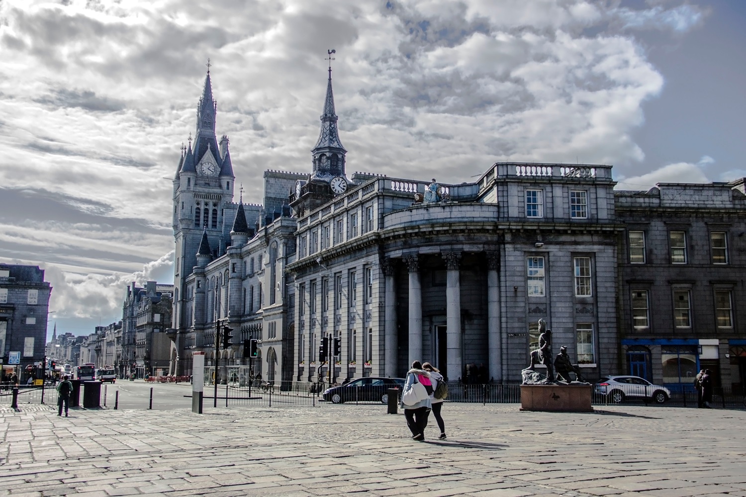 Town House and Union Street, Aberdeen